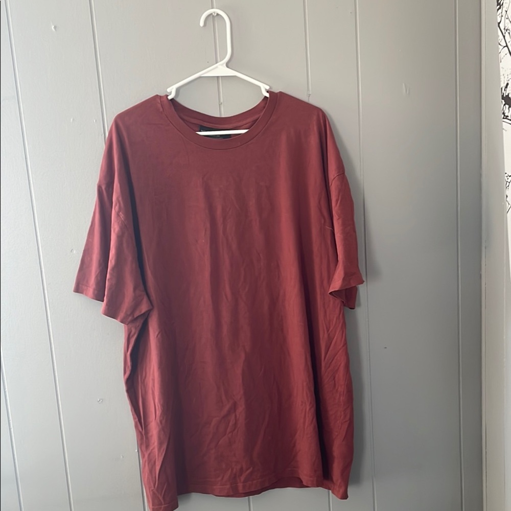 Plain Red Short Sleeve Tee